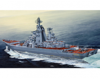 Сборная модель Ракетный крейсер "Адмирал Лазарев" (б."Фрунзе")