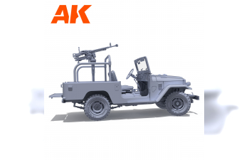 Сборная модель TOYOTA FJ43 PICKUP with DShKM