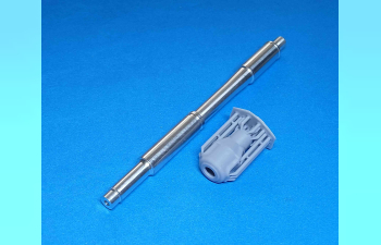 Советская 122-мм пушка с дульником, для самоходки 2С1 "Гвоздика" (Звезда 3660)