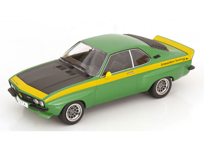 Opel Manta A Irmscher (1974), green / gold