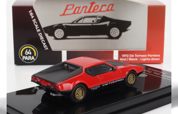 DE TOMASO Pantera Rhd (1972) - Light Down, Red Black