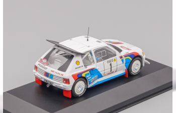 PEUGEOT 205 T16 Evo2 #1 "Peugeot Talbot Sport" 2 место Rally Monte Carlo 1986 Salonen - Harjanne