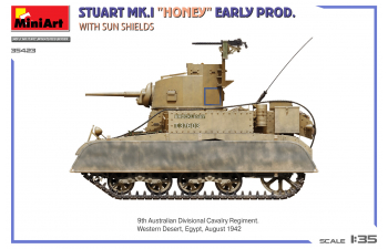 Сборная модель M3 Stuart Mki Honey Military