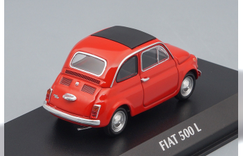 FIAT 500 L 1965, red