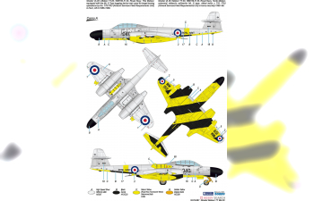 Сборная модель Gloster Meteor TT Mk.20