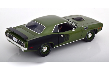 PLYMOUTH Hemi Cuda (1971), green metallic