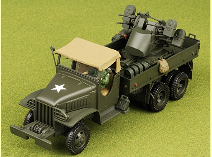 GMC 2½ Ton Cargo Truck With 4x0.5 AA Machine Gun