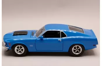 FORD Mustang Boss 429 (1970), blue