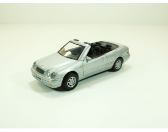 MERCEDES-BENZ CLK Coupe Cabriolet, 251ND 1:43, серебристый