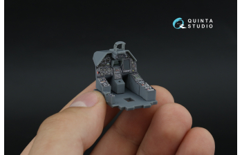 3D Декаль интерьера кабины Ка-50 (черные панели) (arma models)