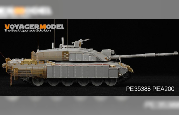 Фототравление для Challenger 2 MBT, любовь к планке