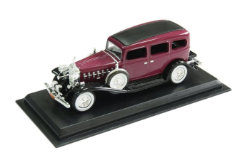 CADILLAC V16 (1932), Legendarne Samochody 34, темно-розовый
