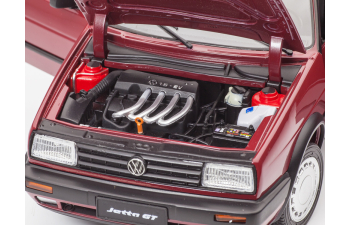 VOLKSWAGEN Jetta GT (1990), красный