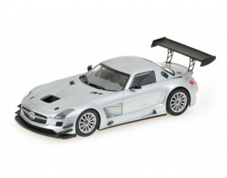 MERCEDES-BENZ SLS AMG GT3 STREET 2011 серебристый