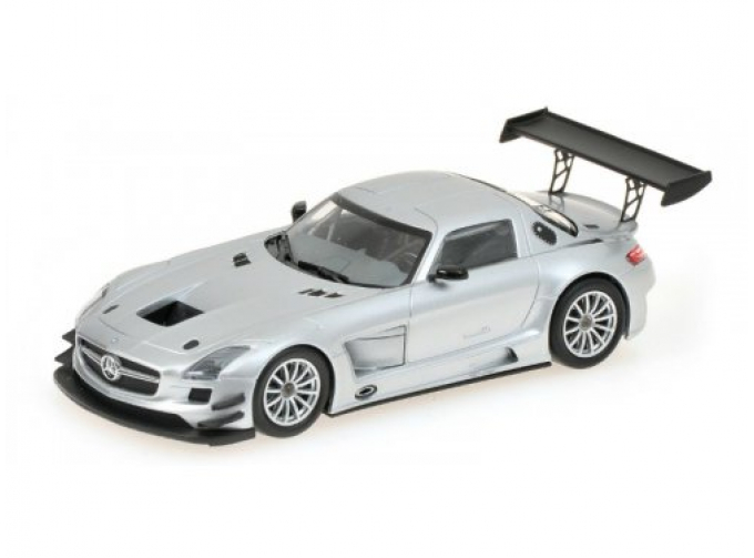 MERCEDES-BENZ SLS AMG GT3 STREET 2011 серебристый