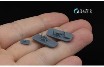 Комплект убирающихся зимних лыж Як-1 (Звезда)