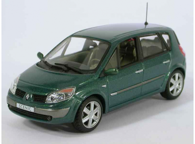 RENAULT Scenic II (2003), dark green