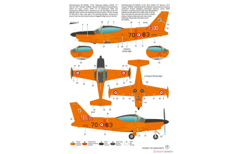 Сборная модель SIAI-Marchetti SF.260AM/M/W
