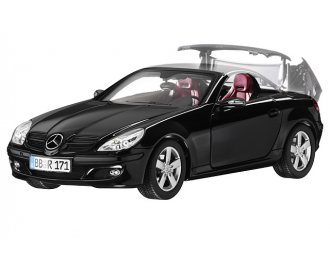 MERCEDES-BENZ SLK-Class Roadster Vario-roof R171 (2004), black obsidian