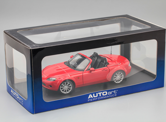 MAZDA MX-5 Roadster Retractable Roof, red