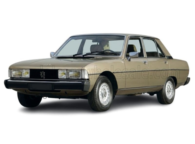 PEUGEOT 604 SL (1976), light brown