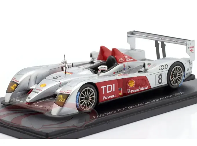 AUDI R10 TDI 5.5L TURBO V12 Audi Sport Team Joest №8 Winner 24h LeMans Frank Biela, Emanuele Pirro, Marco Werner (2006)