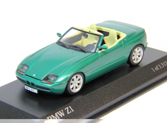 BMW Z1 Convertible (1991), green metallic