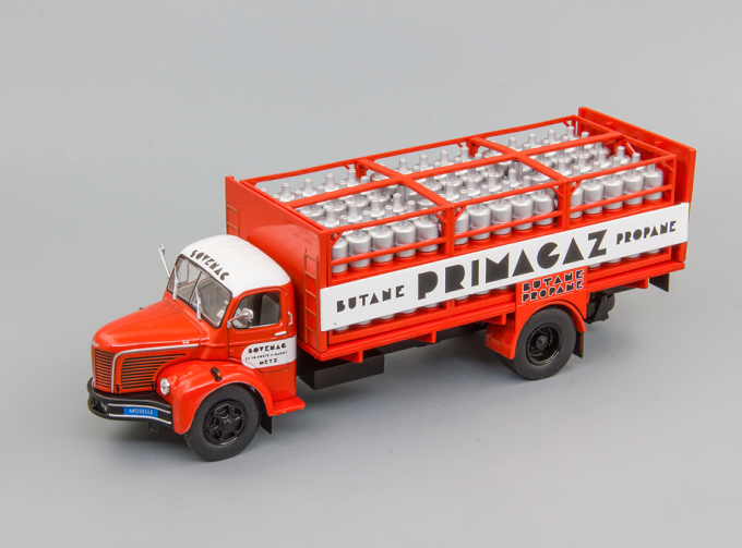 BERLIET GLR 8 R Transport de Bouteilles de Gaz, red / white