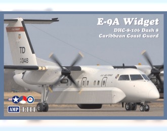 Сборная модель Самолет наблюдения E-9A Widget/DHC-8-106 Dash 8 (Карибская береговая охрана)