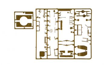 Сборная модель Автомобиль M6 Gun Motor Carriage WC-55