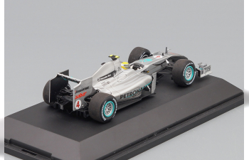 MERCEDES-BENZ GP Petronas Rosberg show car W01 (2010), silver