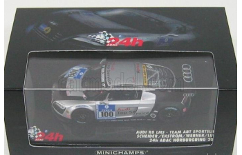 AUDI R8 LMS N 100 24h Nurburgring (2009) Ekstrom - Scheider - Werner - Luhr 