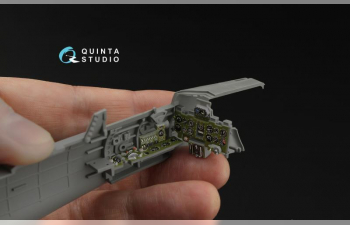 3D Декаль интерьера кабины A6M2 Zero (пр-ва Mitsubishi) (Border Model)