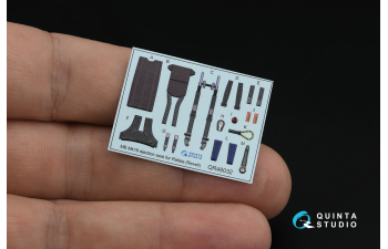 3D Декаль интерьера кабины Dassault Rafale C/M (Revell) (с 3D-печатными деталями)