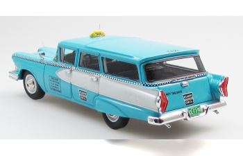 EDSEL Villager taxi (1958), blue/white