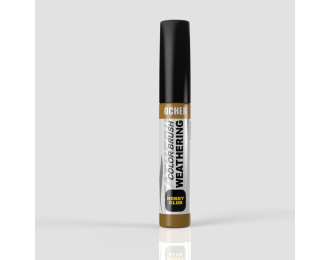 Краска для везеринга цвет охра (флакон с кистью), 10мл