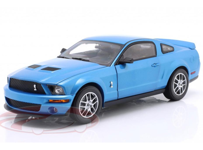 FORD Mustang Shelby GT500 (2007), blue