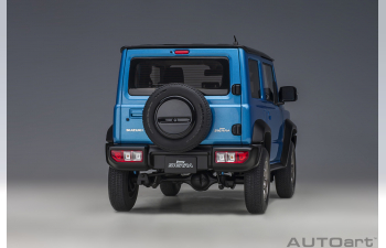 SUZUKI JIMNY Sierra (JB74), blue / black roof