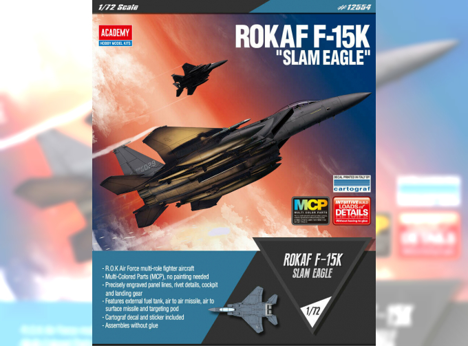 Сборная модель ROKAF F-15K Slam Eagle