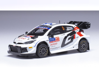 TOYOTA Yaris Gr Rally1 Team Toyota Gazoo Racing Wrt №5 4th Rally Finland (2024) Sami Pajari - Enni Malkonen, White