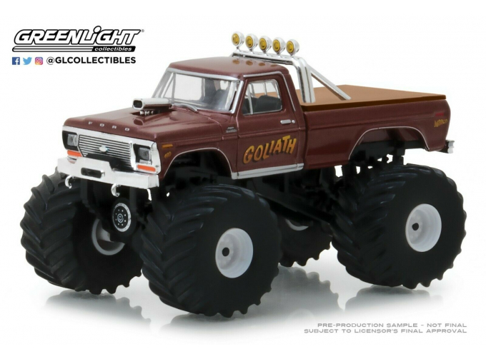 FORD F-250 "Goliath" Bigfoot 1979 Brown