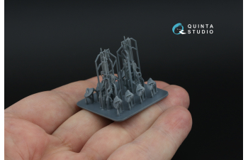 Авиационный сдвоенный пулемет Type 89 (Special), ВВС Японии, ВМВ, 2 шт (для всех моделей)