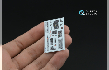 Декаль интерьера кабины МиГ-21ПФ (Eduard) (с 3D-печатными деталями)