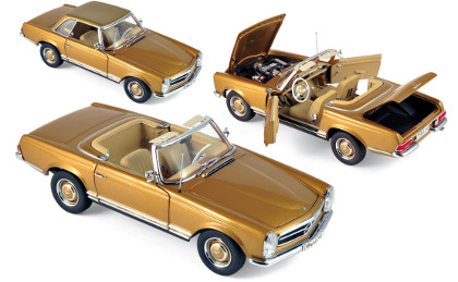 MERCEDES-BENZ 230SL Hardtop 1963 Gold Metallic