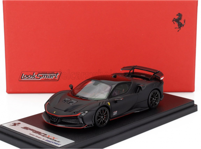 FERRARI Sf90 Xx Stradale №16 Personal Car Charles Leclerc (2024), Matt Black