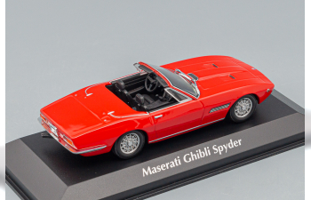 MASERATI Ghibli Spider (1969), Red