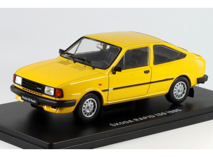 SKODa Rapid 130 (1985), yellow