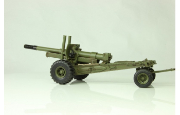 МЛ-20 - 152-мм гаубица-пушка (хаки) с колесами КрАЗ