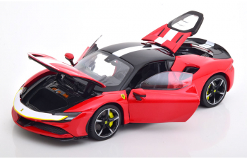 FERRARI SF90 Stradale Assetto Fiorano (2021), Red/Decorated