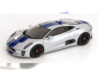 JAGUAR C-X75 (2015), silver blue